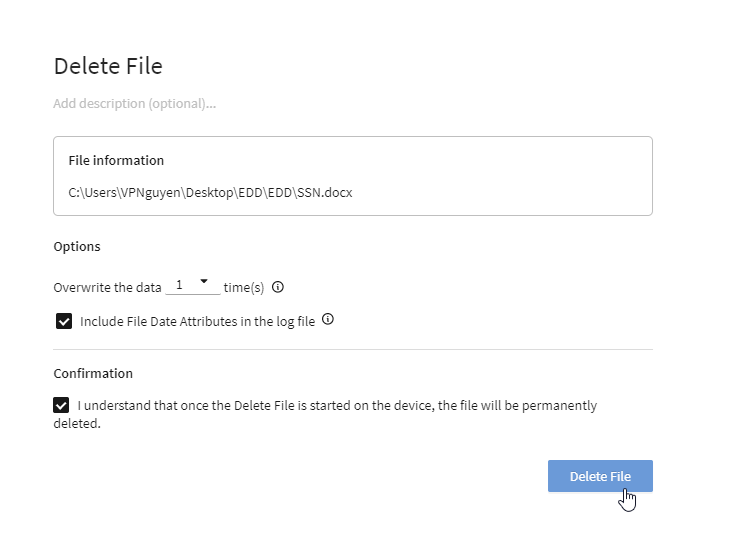Delete File